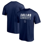 Mens Navy Dallas Cowboys Team Fade Out T-Shirt