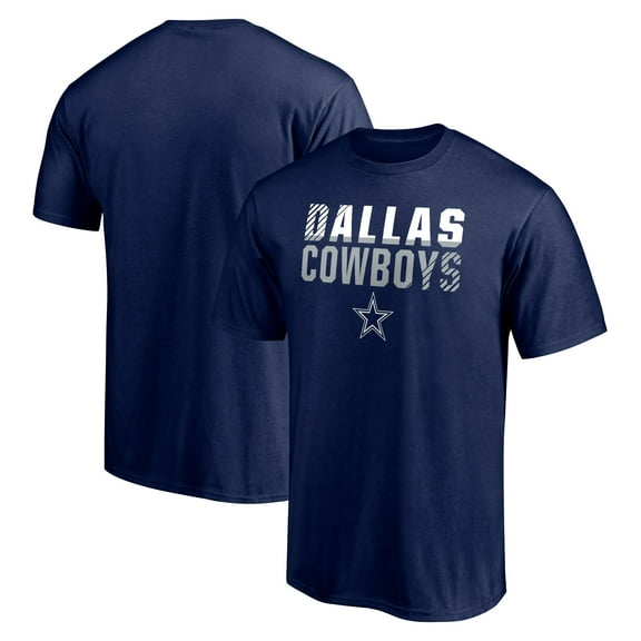 Men's Navy Dallas Cowboys Team Fade Out T-Shirt