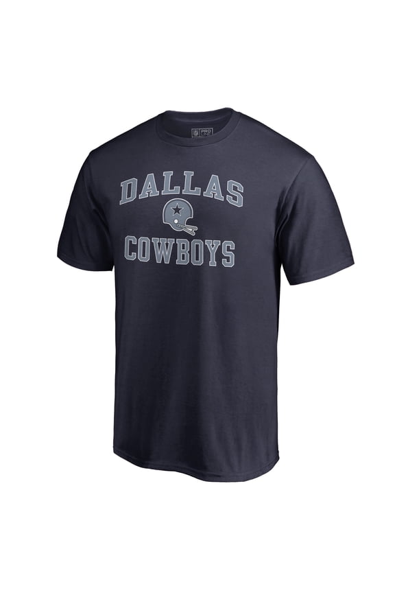 Men's Navy Dallas Cowboys Vintage Collection Victory Arch T-Shirt