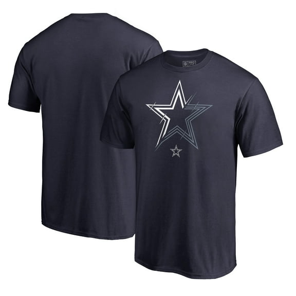 Men's Navy Dallas Cowboys X-Ray T-Shirt