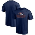thumbnail image 1 of Men's Navy Denver Broncos Dual Threat T-Shirt, 1 of 3