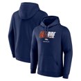 thumbnail image 1 of Men's Navy Denver Broncos Let's Ride Pullover Hoodie, 1 of 3