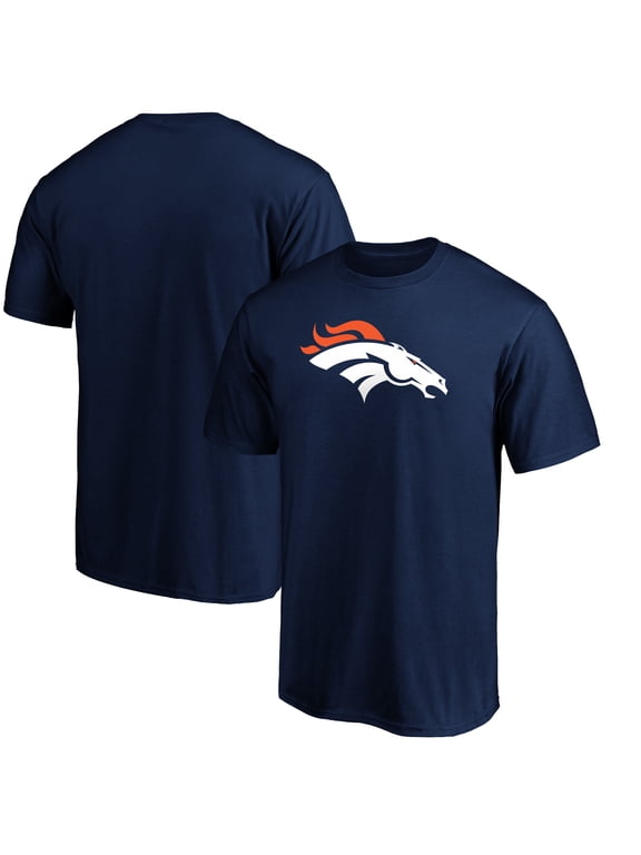 Men's Fanatics Navy Denver Broncos Primary Logo T-Shirt