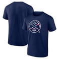 thumbnail image 1 of Men's Navy Denver Nuggets Flag Logo T-Shirt, 1 of 3