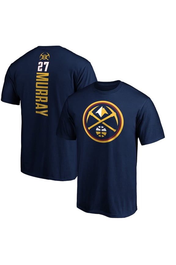 Men's Navy Denver Nuggets Playmaker Name & Number T-Shirt