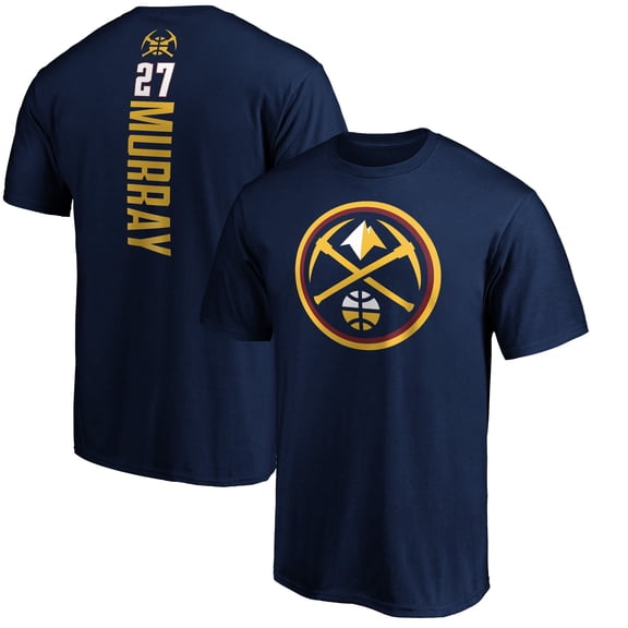 Men's Navy Denver Nuggets Playmaker Name & Number T-Shirt