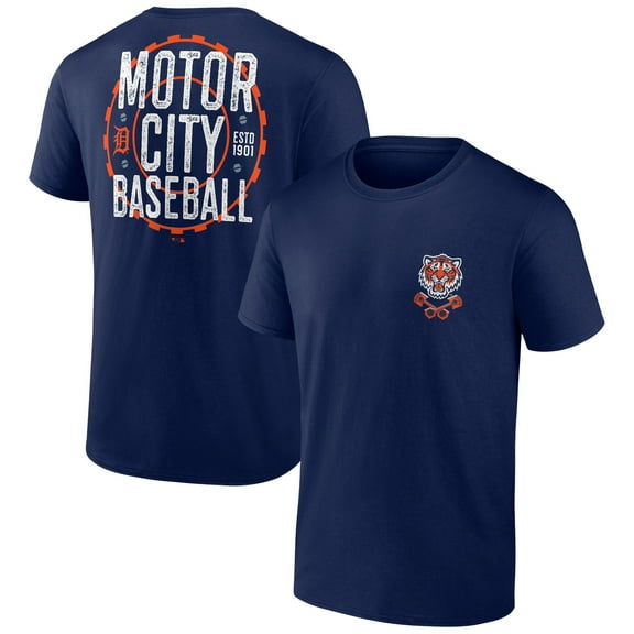 Men's Navy Detroit Tigers Bring It Motor City T-Shirt