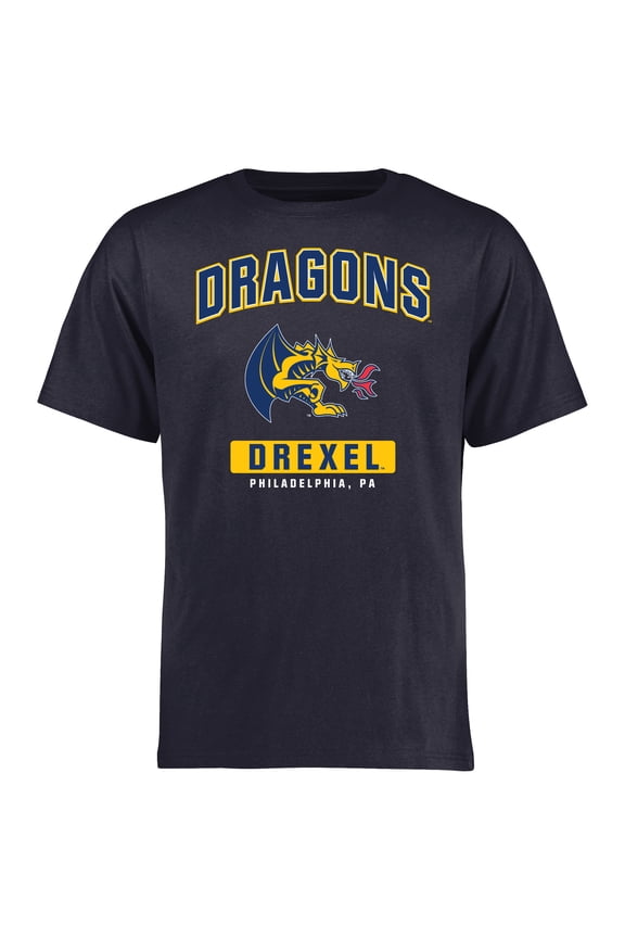 Men's Navy Drexel Dragons Campus Icon T-Shirt