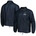 thumbnail image 1 of Men's Navy Dunbrooke Dallas Cowboys Coaches Classic Raglan Full-Snap Windbreaker Jacket, 1 of 4