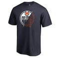 thumbnail image 1 of Men's Navy Edmonton Oilers X-Ray T-Shirt, 1 of 3