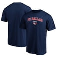 thumbnail image 1 of Men's Navy FC Dallas Heart and Soul T-Shirt, 1 of 3