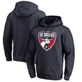 thumbnail image 1 of Men's Navy FC Dallas Primary Team Logo Fitted Pullover Hoodie, 1 of 3