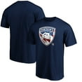 thumbnail image 1 of Men's Navy Florida Panthers Banner Wave Logo T-Shirt, 1 of 3