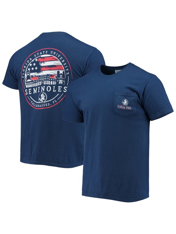Men's Navy Florida State Seminoles Campus Americana T-Shirt