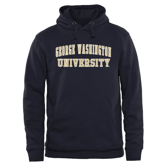 Men's Navy George Washington University Everyday Pullover Hoodie