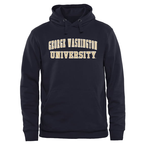 Men's Navy George Washington University Everyday Pullover Hoodie