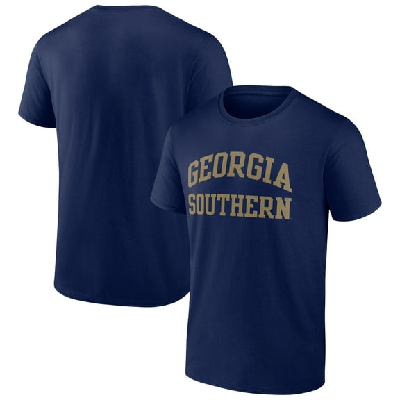 Men's Navy Georgia Southern Eagles Basic Arch T-Shirt