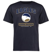 Georgia Southern Eagles Arch Logo Long Sleeve T-Shirt - Navy, Unisex, Small, 100% Cotton