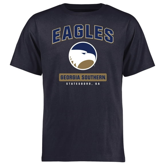 Men's Navy Georgia Southern Eagles Campus Icon T-Shirt