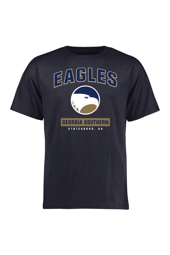 Men's Navy Georgia Southern Eagles Campus Icon T-Shirt