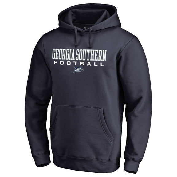 Men's Navy Georgia Southern Eagles Team Unity Football Pullover Hoodie