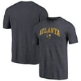 thumbnail image 1 of Men's Navy Georgia Tech Yellow Jackets Arched City Tri-Blend T-Shirt, 1 of 3