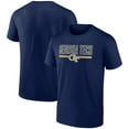 thumbnail image 1 of Men's Navy Georgia Tech Yellow Jackets Classic Inline Team T-Shirt, 1 of 3