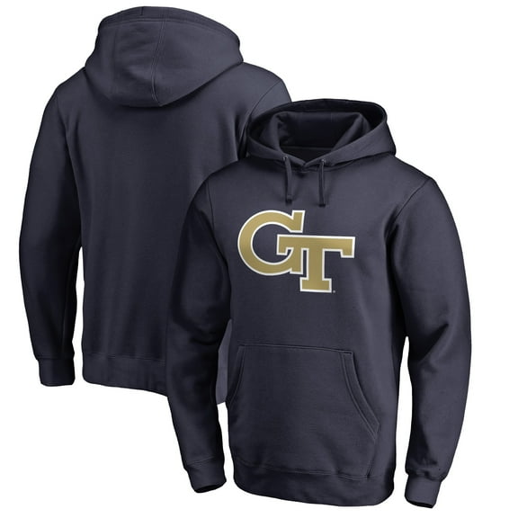 Men's Navy Georgia Tech Yellow Jackets Classic Primary Pullover Hoodie
