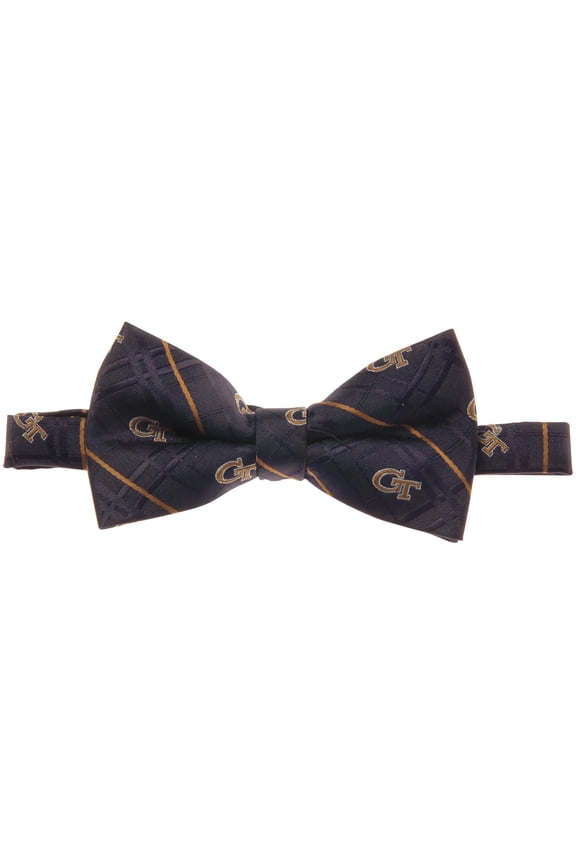 Men's Navy Georgia Tech Yellow Jackets Oxford Bow Tie
