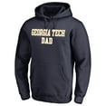 thumbnail image 1 of Men's Navy Georgia Tech Yellow Jackets Team Dad Pullover Hoodie, 1 of 3