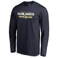 thumbnail image 1 of Men's Navy Georgia Tech Yellow Jackets Team Strong Long Sleeve T-Shirt, 1 of 3