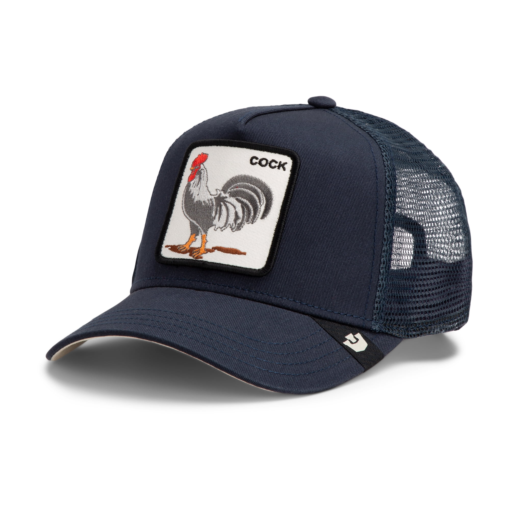 Men's  Navy Goorin Bros The Rooster Adjustable Trucker Hat