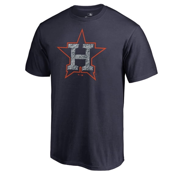 Men's Navy Houston Astros Static Logo T-Shirt