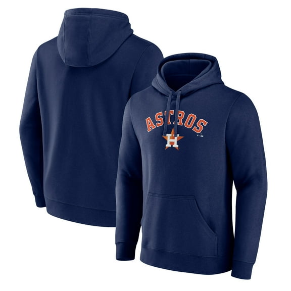 Men's Navy Houston Astros Team Lockup Hoodie