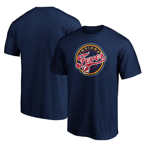 Men's Navy Indiana Fever Logo T-Shirt