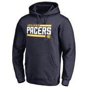 Mens Navy Indiana Pacers Onside Stripe Pullover Hoodie