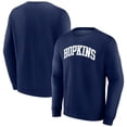 thumbnail image 1 of Men's Navy Johns Hopkins Blue Jays Short Name Fleece Pullover Sweatshirt, 1 of 3