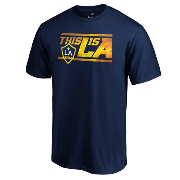 Men's Navy LA Galaxy Hometown Distance T-Shirt