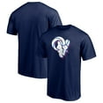 thumbnail image 1 of Men's  Navy Los Angeles Rams Red White and Team T-Shirt, 1 of 3