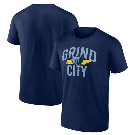 Men's  Navy Memphis Grizzlies Core Hometown Launch T-Shirt