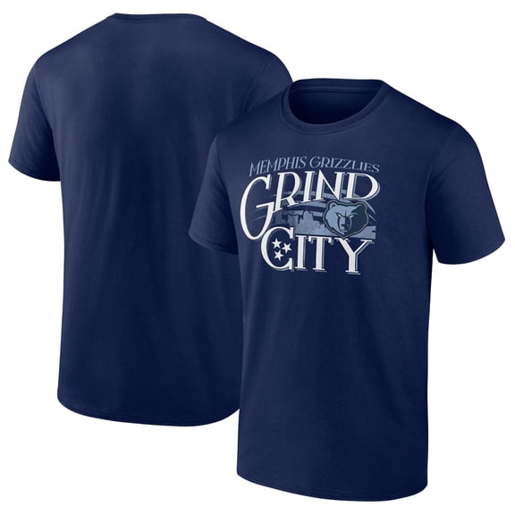 Men's Navy Memphis Grizzlies Full Court Press T-Shirt