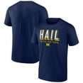 thumbnail image 1 of Men's  Navy Michigan Wolverines Home Field Win T-Shirt, 1 of 3