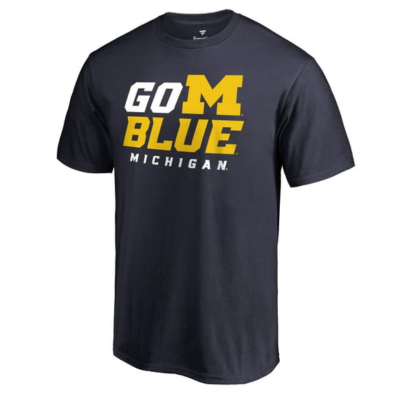 Men's Navy Michigan Wolverines Hometown Collection Blue T-Shirt