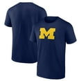 thumbnail image 1 of Men's Navy Michigan Wolverines Primary Logo T-Shirt, 1 of 3