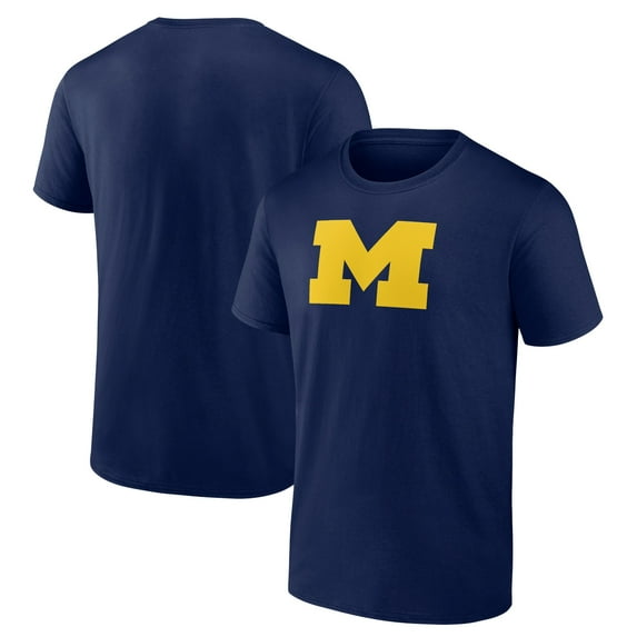 Men's Navy Michigan Wolverines Primary Logo T-Shirt