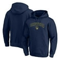 thumbnail image 1 of Men's Navy Milwaukee Brewers Team Lock Up Wordmark Pullover Hoodie, 1 of 3