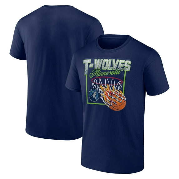 Men's Navy Minnesota Timberwolves Alley Oop T-Shirt