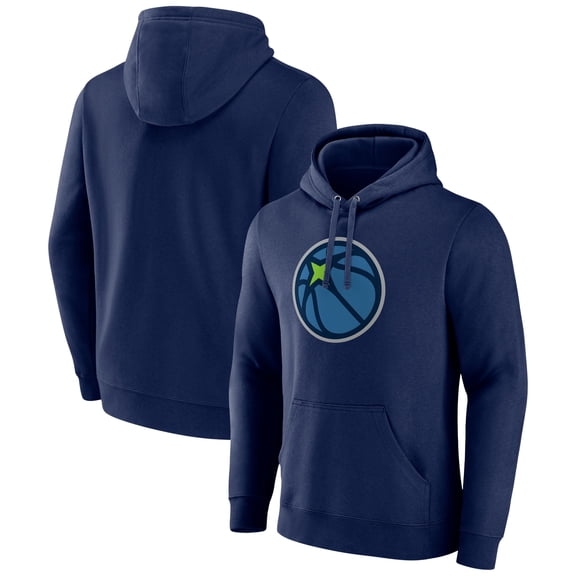 Men's Navy Minnesota Timberwolves Alternate Logo Pullover Hoodie