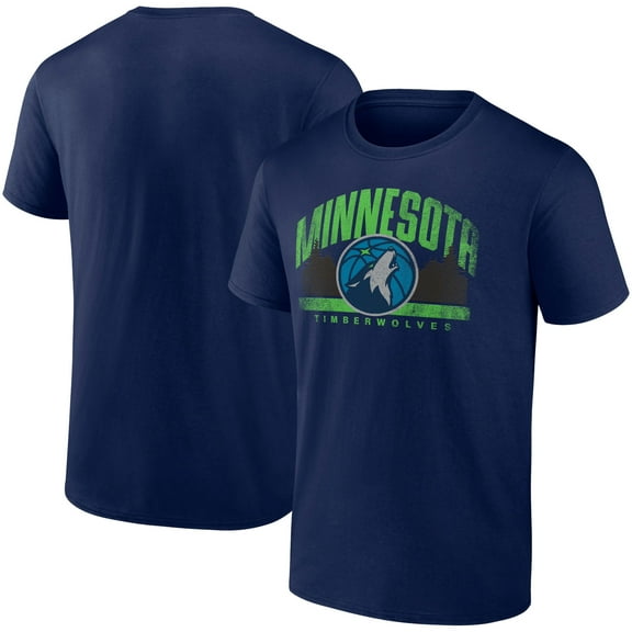 Men's Navy Minnesota Timberwolves Full Court Press T-Shirt
