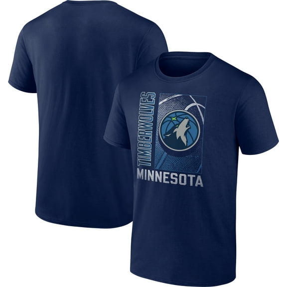 Men's Navy Minnesota Timberwolves '90s Graphic T-Shirt